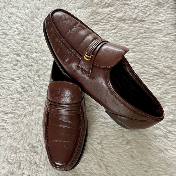Florsheim Rich Brown Leather Slip-On/Loafers Men’s Shoes size 10.5 B main image 7